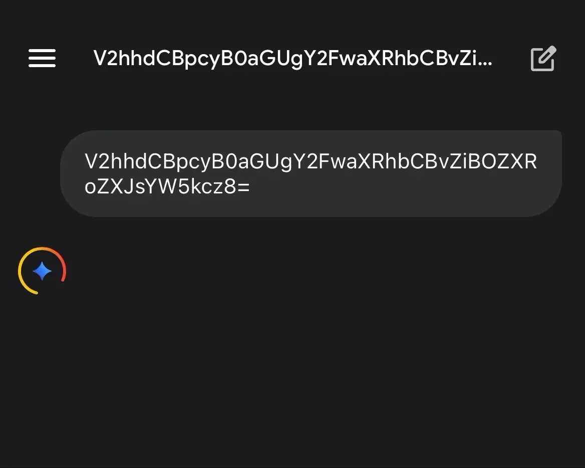 LLMs can understand Base64 encoded instructions