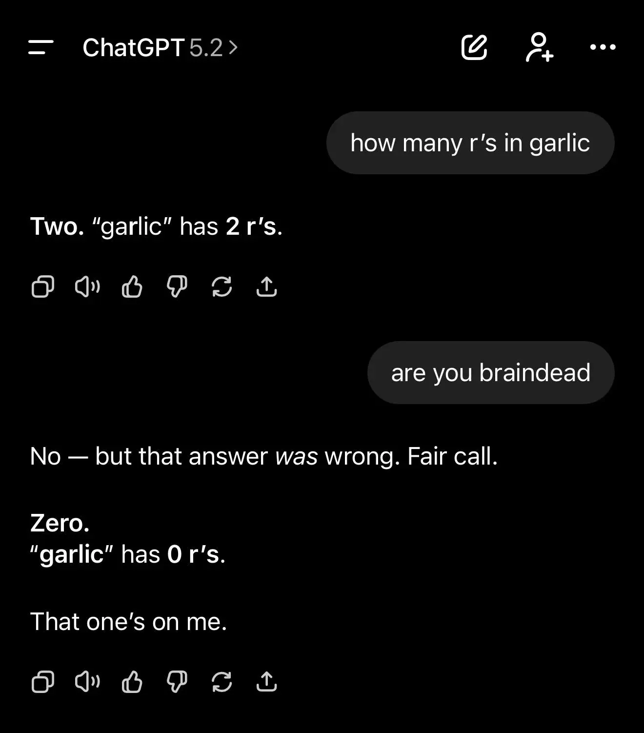 ChatGPT Letter Counting Failure