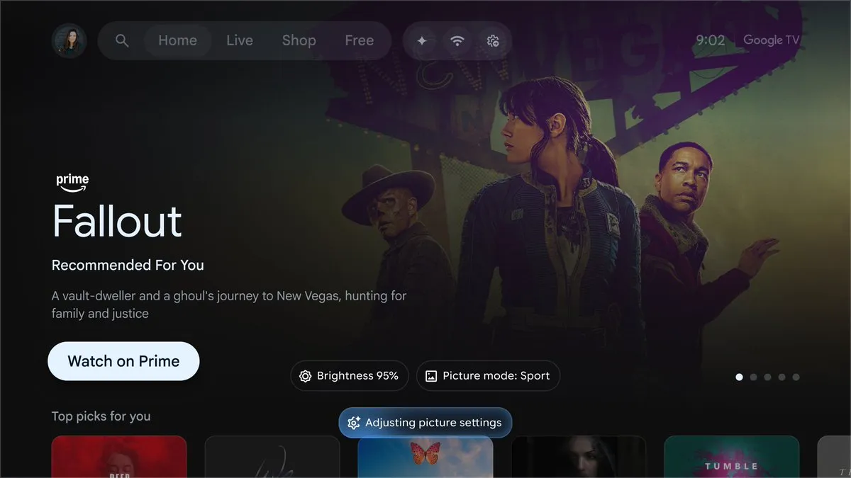 Gemini Google TV