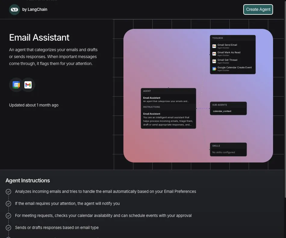 LangSmith Agent Builder 正式上线