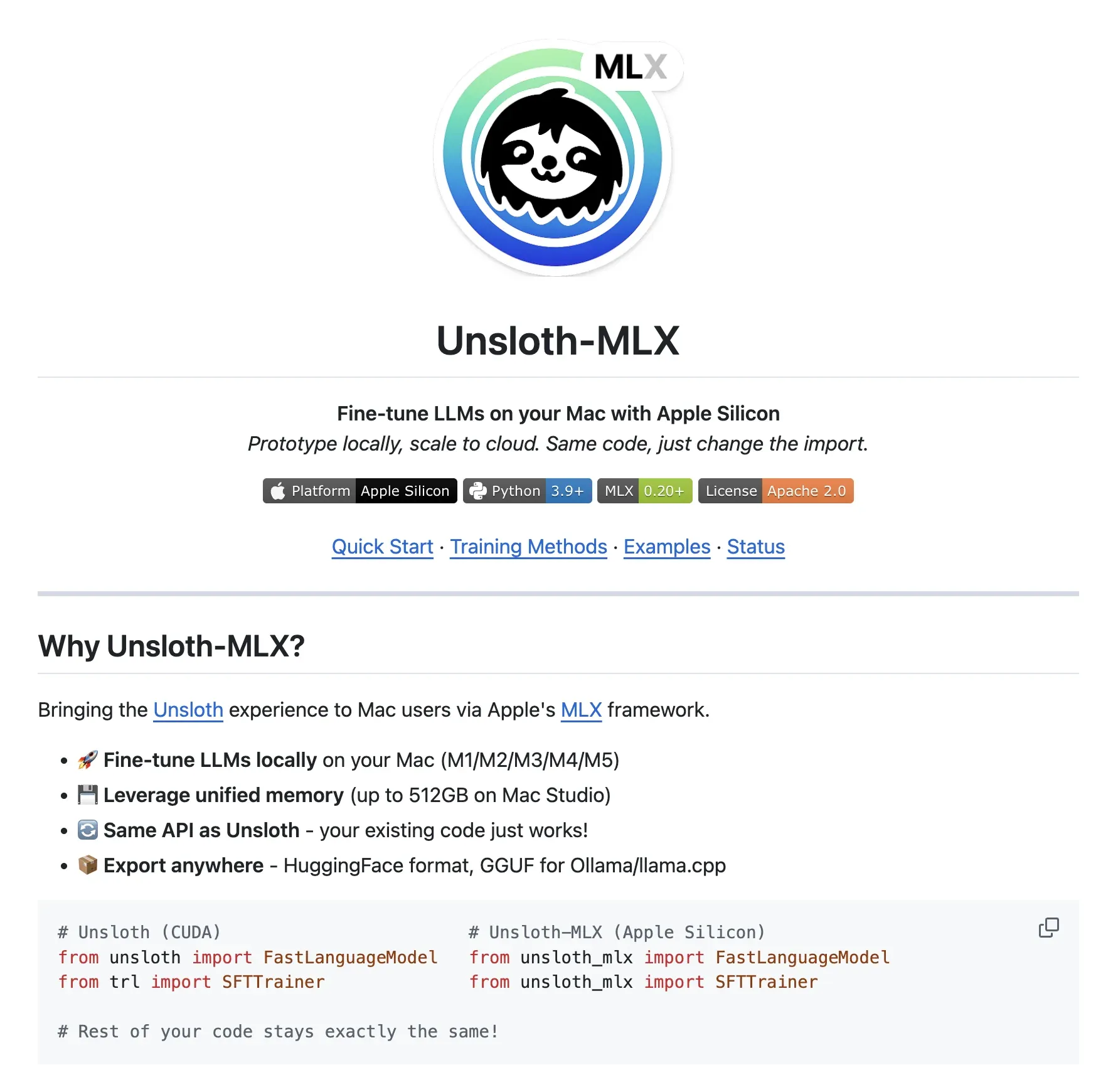 Unsloth-MLX