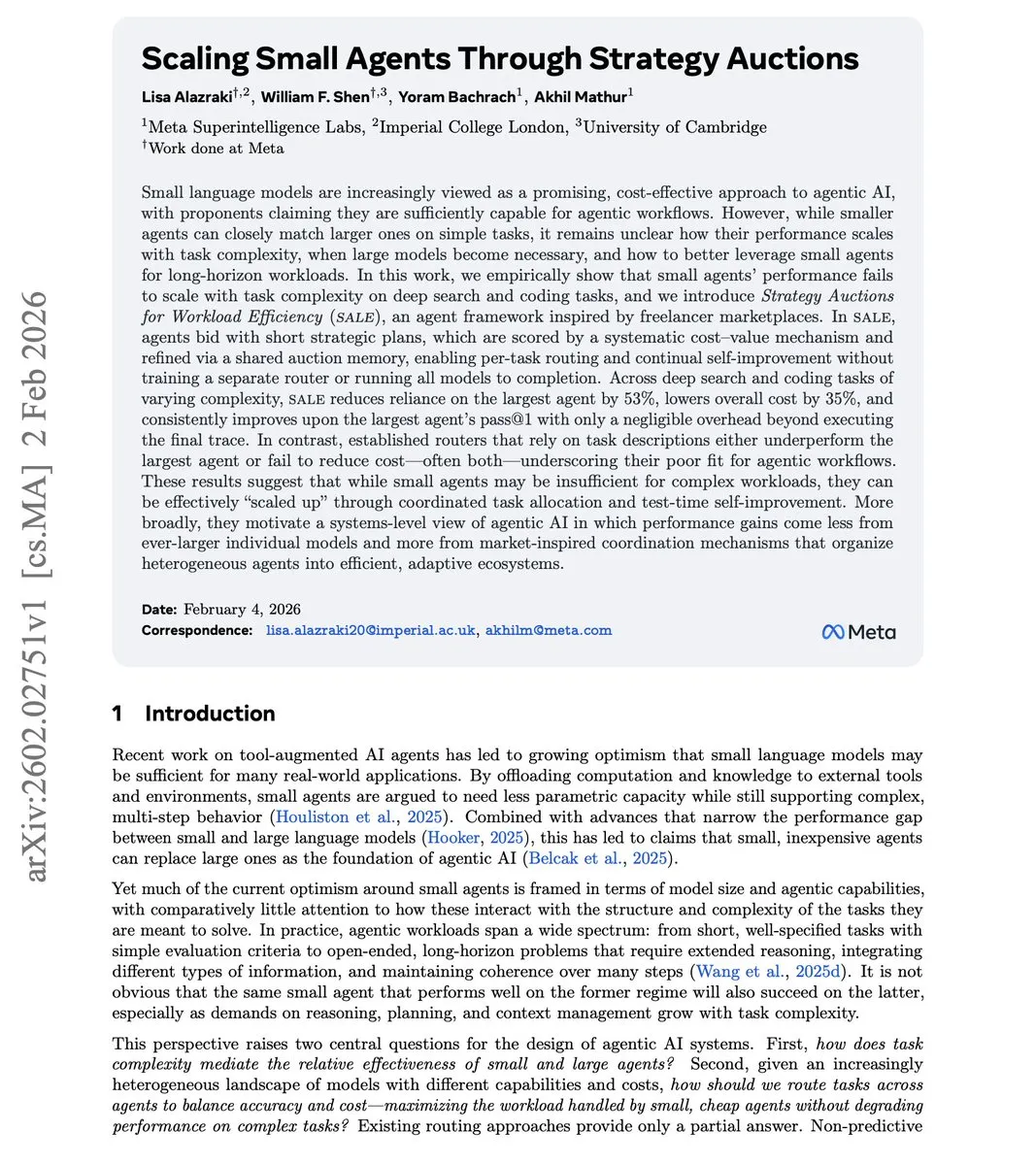 Meta 超级智能实验室推出 SALE 框架