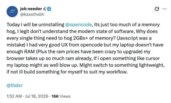Lanzamiento de la reconstrucción de OpenCode 2.0: migración de Bun a Node y soporte para la versión de escritorio con Electron