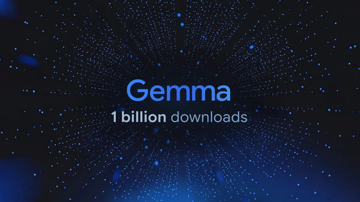 Gemma开源大模型家族全球下载量突破10亿次大关