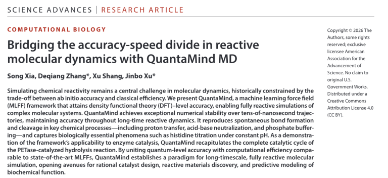 MoleculeMindのQuantaMind
