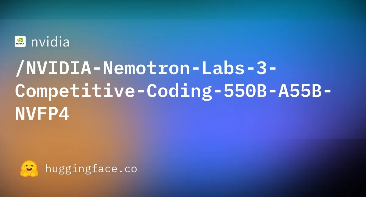 Nemotron竞赛编程模型