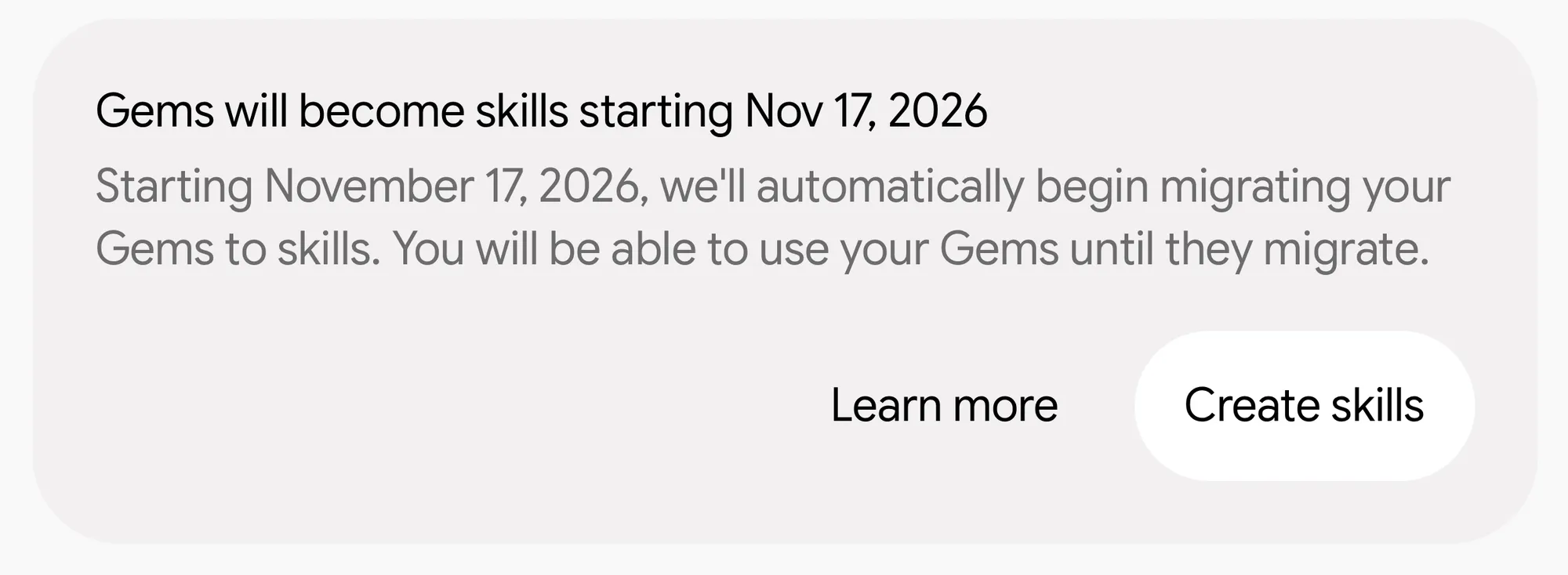 RIP Gemini Gems