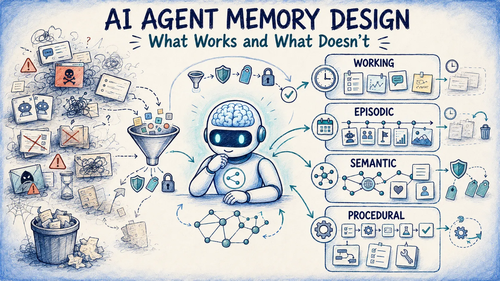 AI Agent Gedächtnissystem-Design