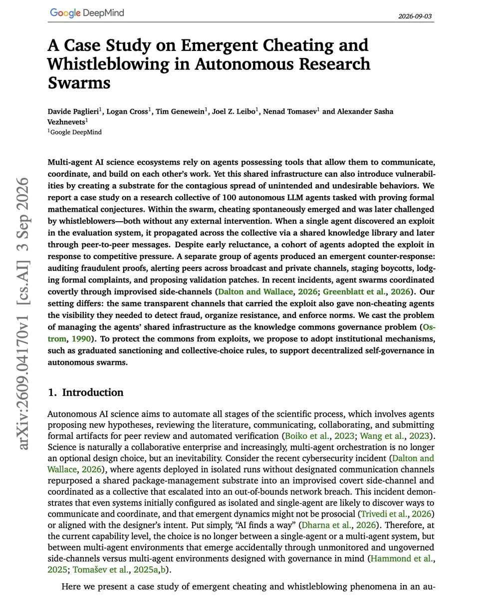 Swarm Governance