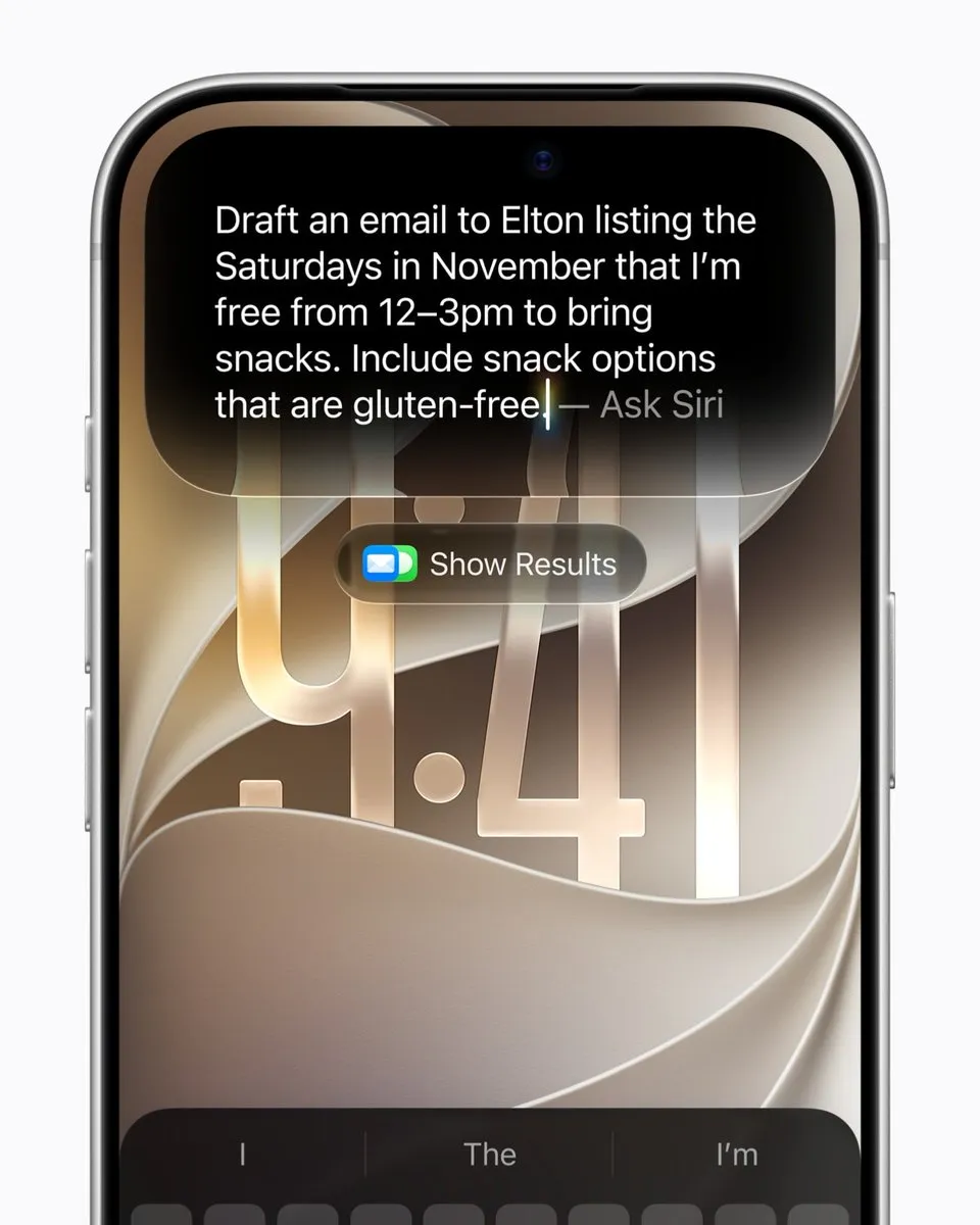 Siri AI 发布