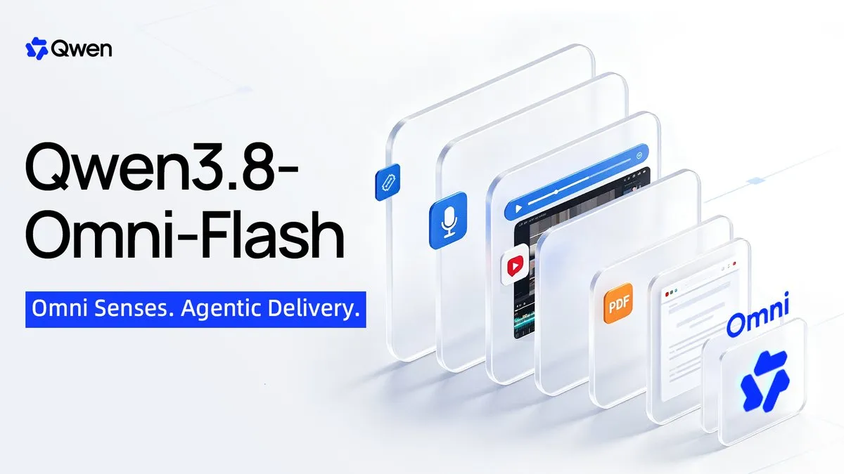 Qwen3.8-Omni-Flash发布