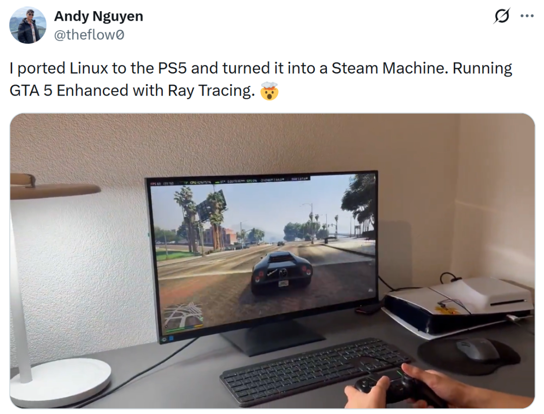 PS5 漏洞争议梗图