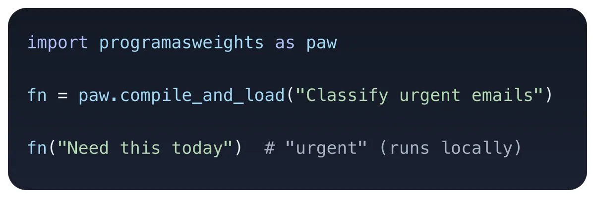 ProgramAsWeights