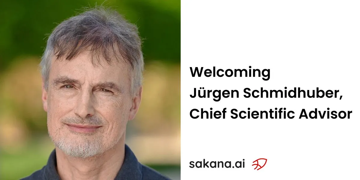 Jürgen Schmidhuber出任Sakana AI首席科学顾问