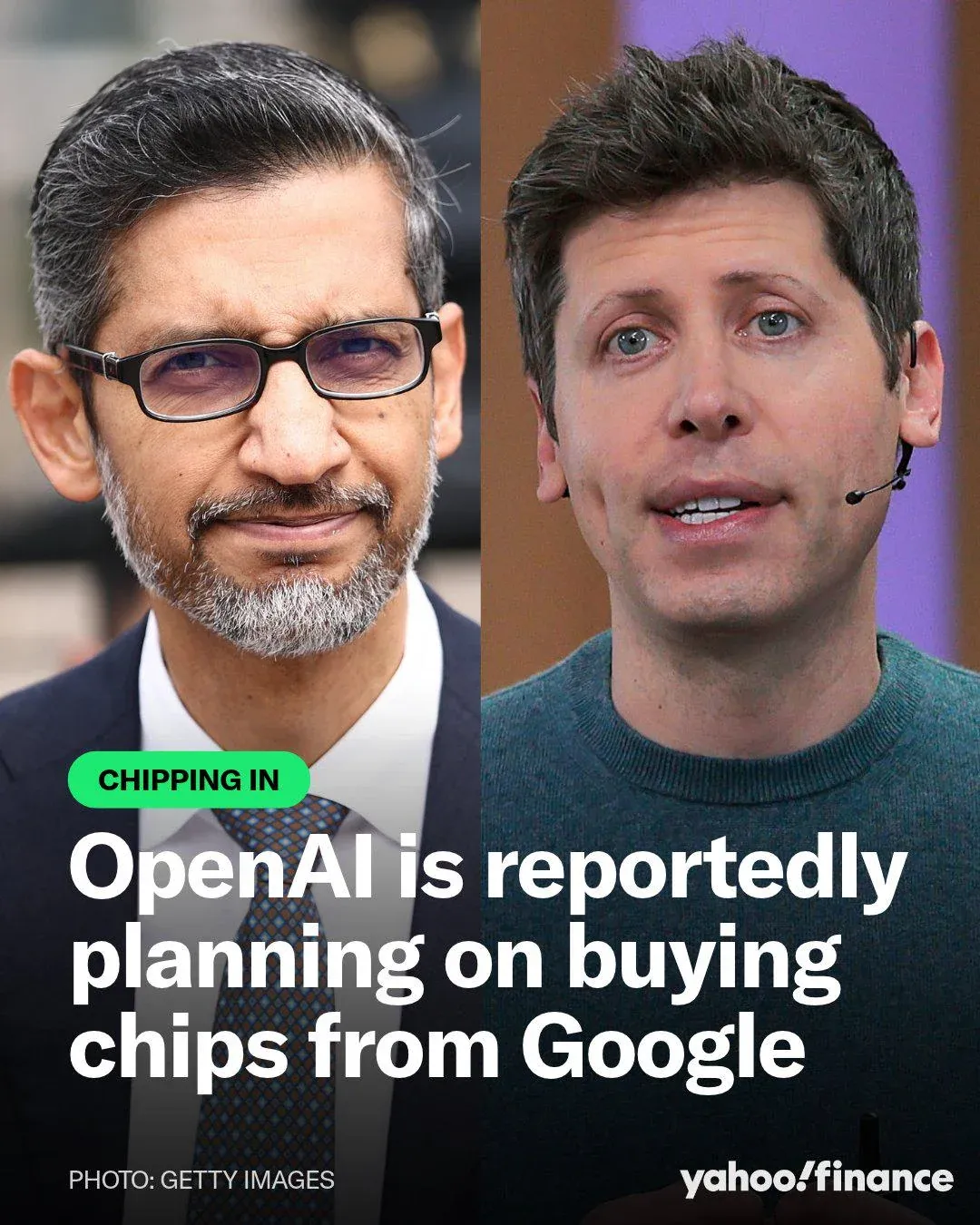 OpenAI计划向竞争对手谷歌采购TPU芯片