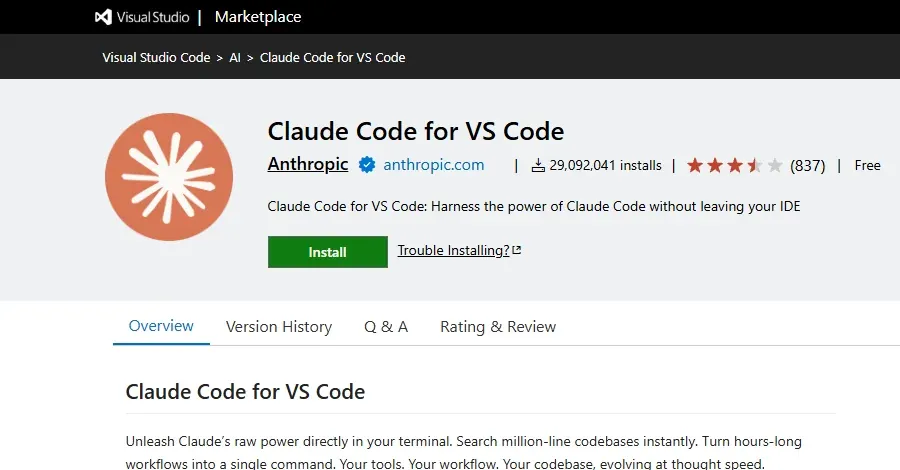Official Claude Code VS Code Extension Compromised