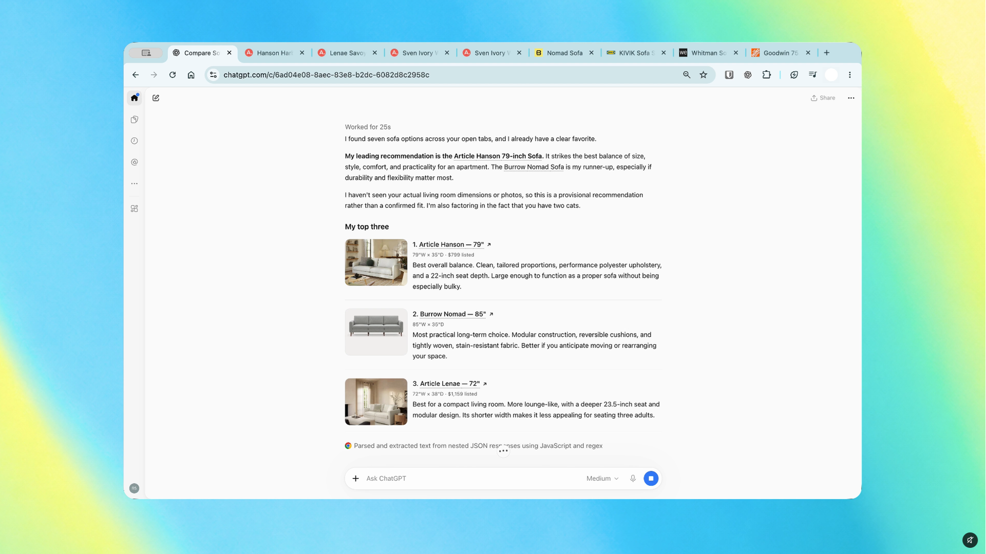 تكامل عميق لـ ChatGPT على Chrome