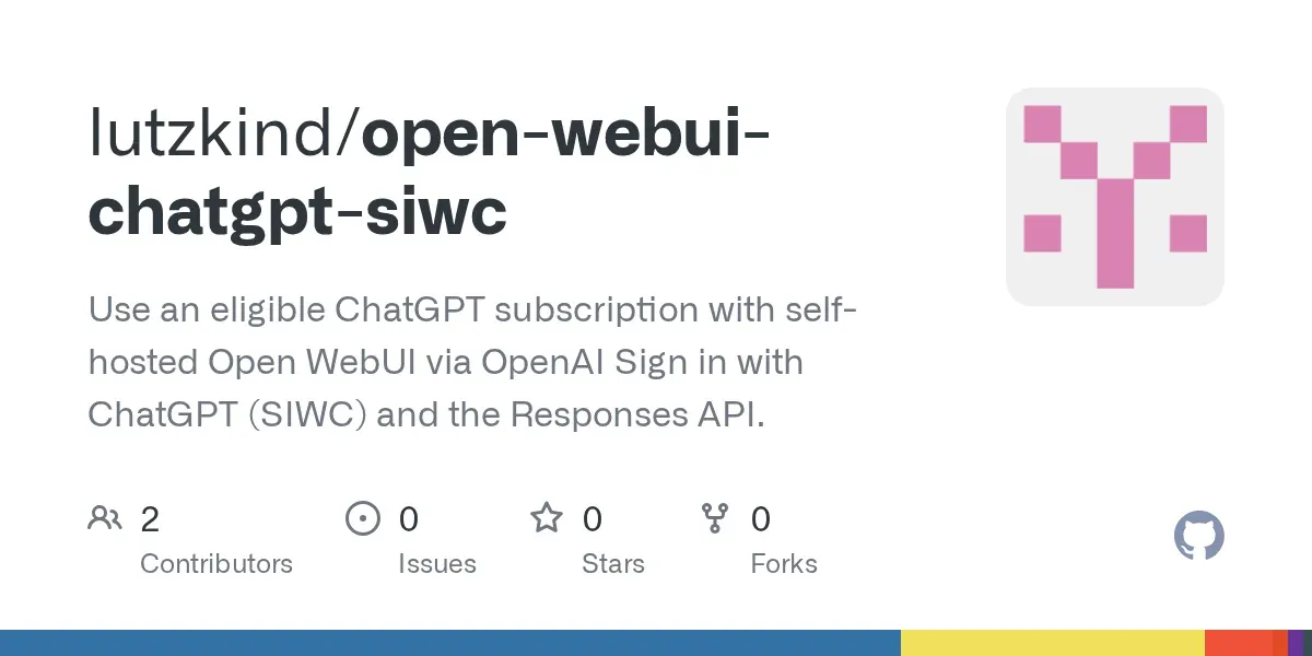 Open WebUI SIWC连接器