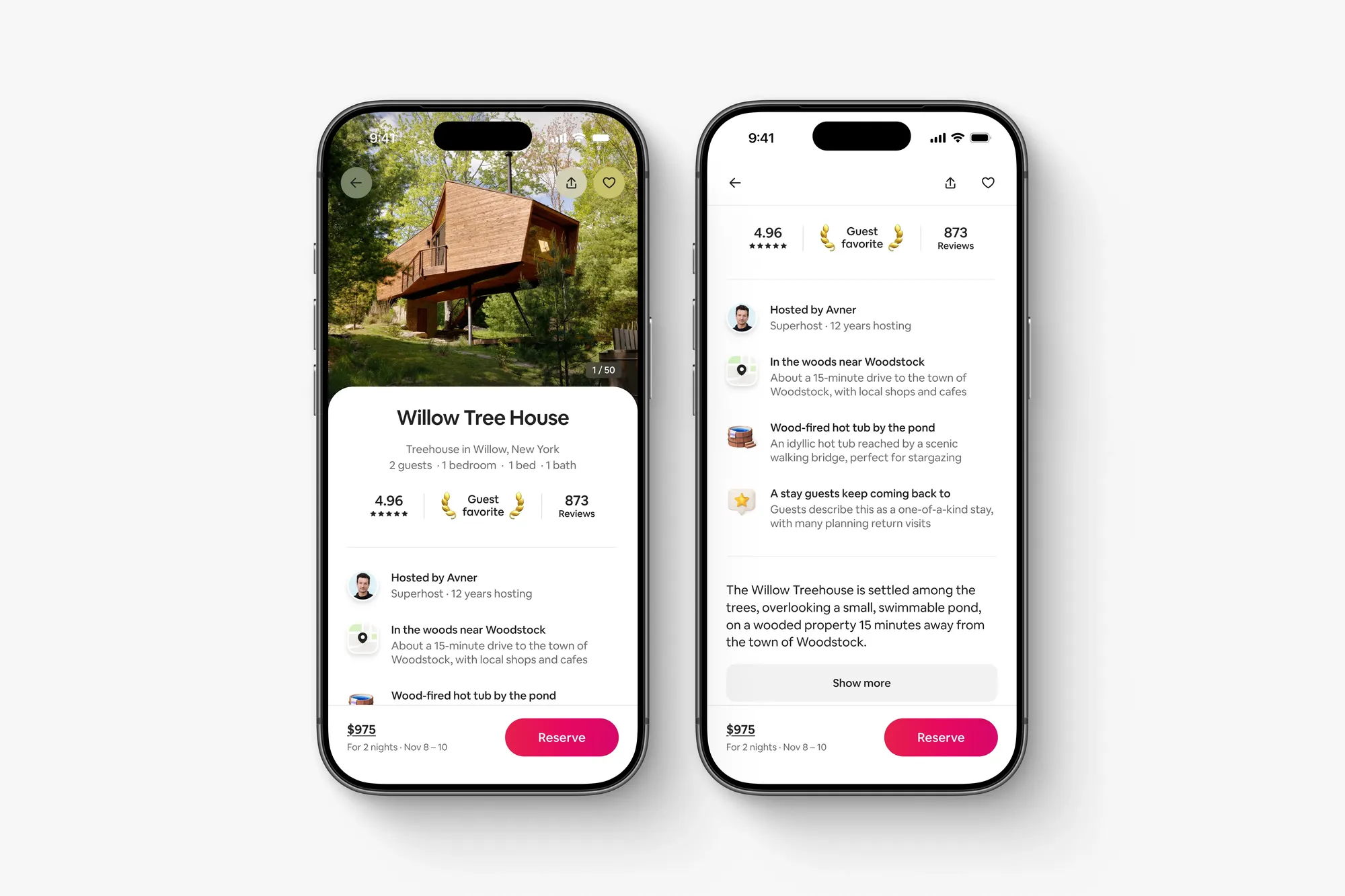 Airbnb AI搜索界面