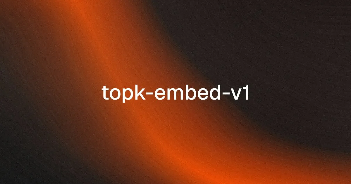 topk-embed-v1