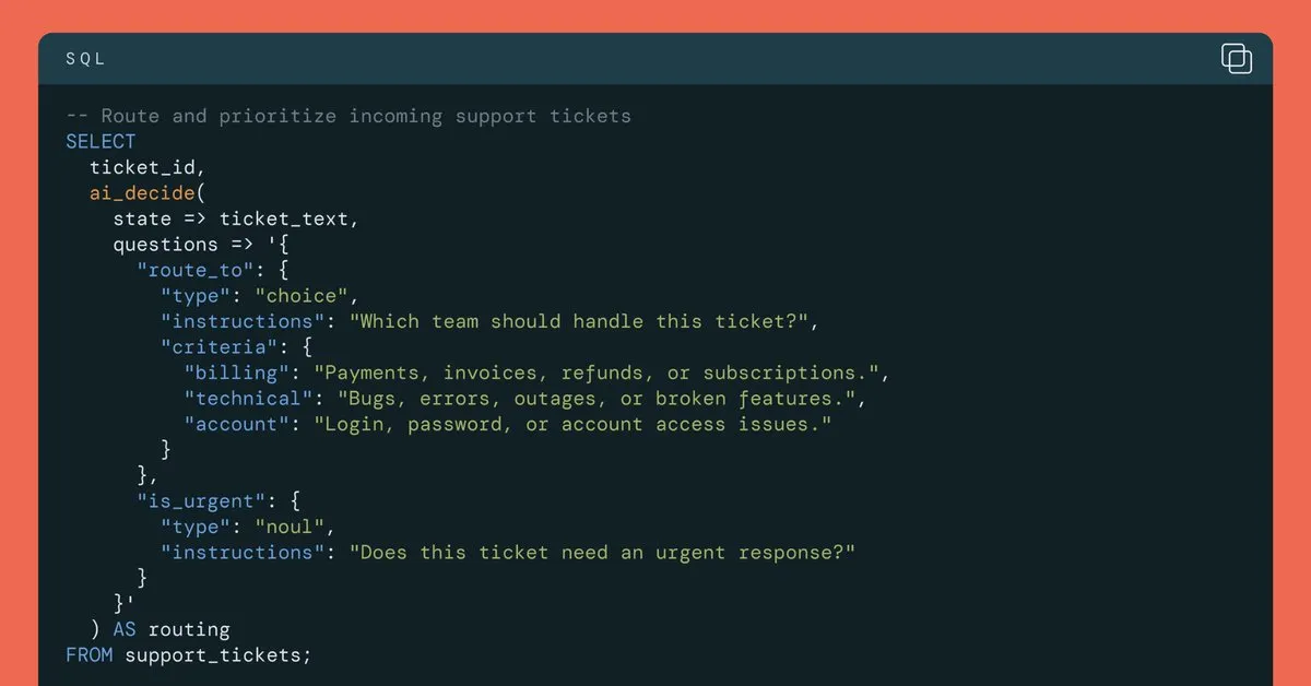 Databricks AI Decide