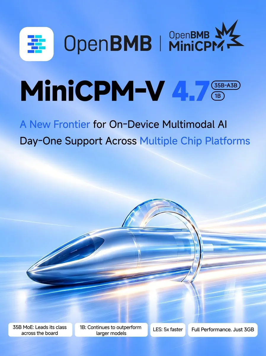 MiniCPM-V 4.7开源
