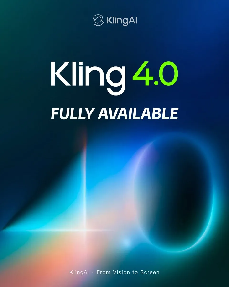 Kling 4.0发布