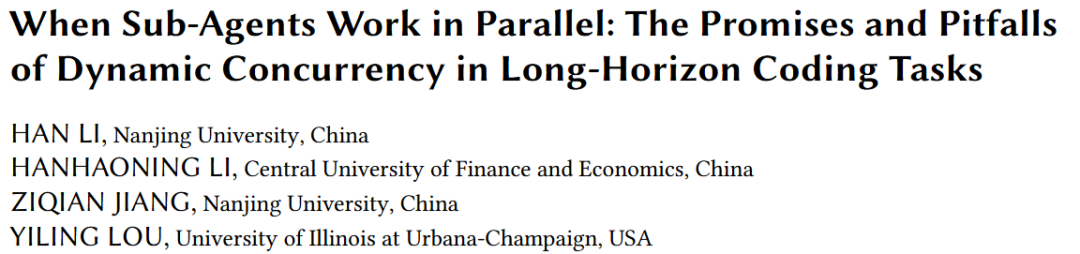 Coding Agent dynamic concurrency trajectory analysis