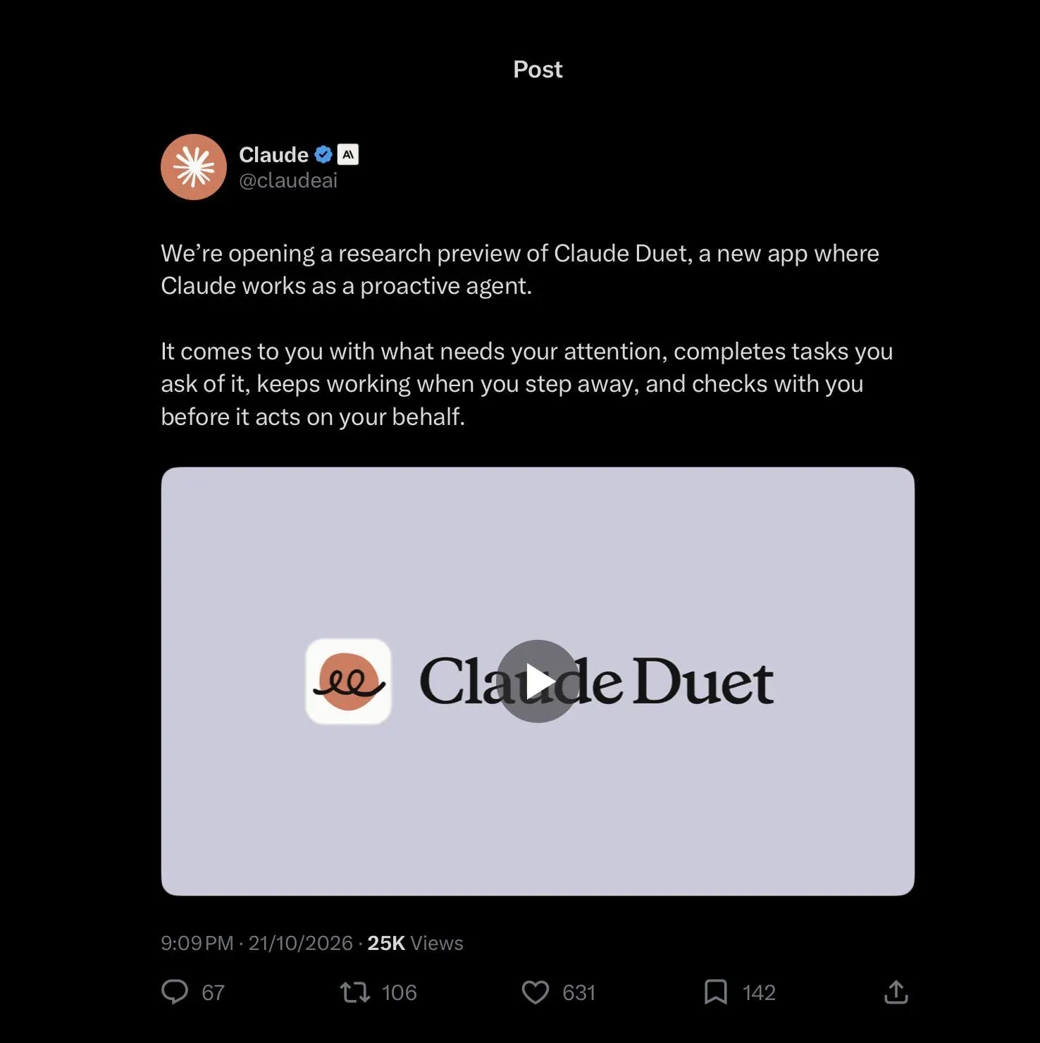 إطلاق Claude Duet